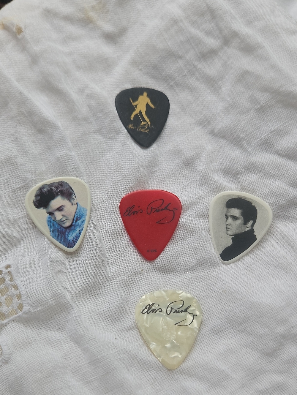 Elvis Presley Souvenir Guitar Picks